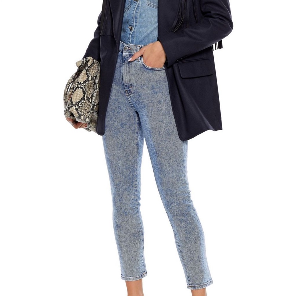 IRO high rise skinny jeans.